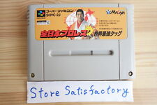 Zen-Nippon Pro Wrestling 2 box art for Super Famicom